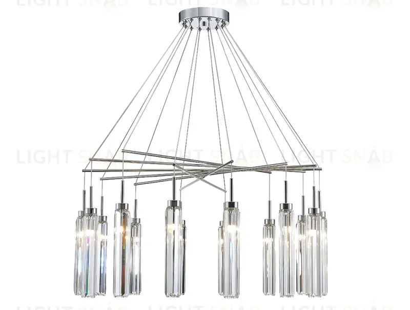Подвесная люстра Newport 4524+10/S chrome М0068064 4524+10/S chrome