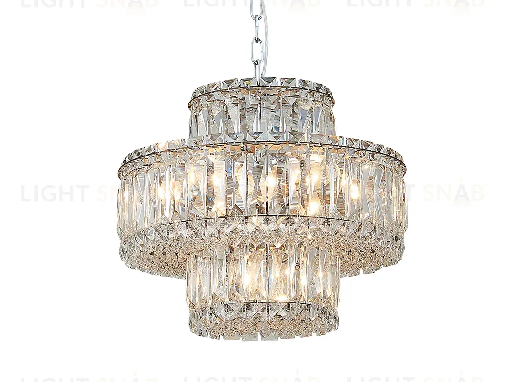 Подвесная люстра Newport 8458+3/C chrome М0067682 8458+3/C chrome