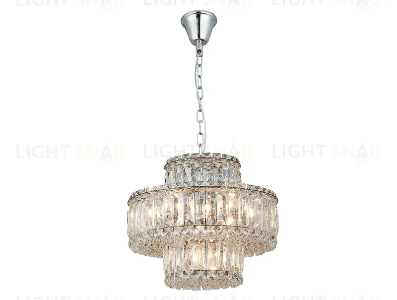 Подвесная люстра Newport 8458+3/C chrome М0067682 8458+3/C chrome