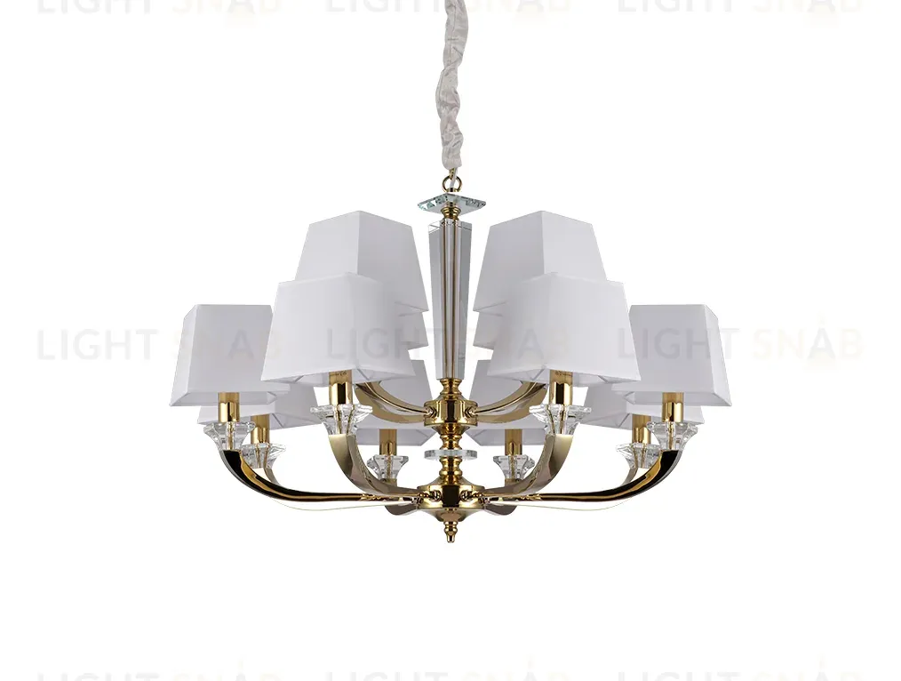 Подвесная люстра Newport 11408+4/C gold М0067899 11408+4/C gold