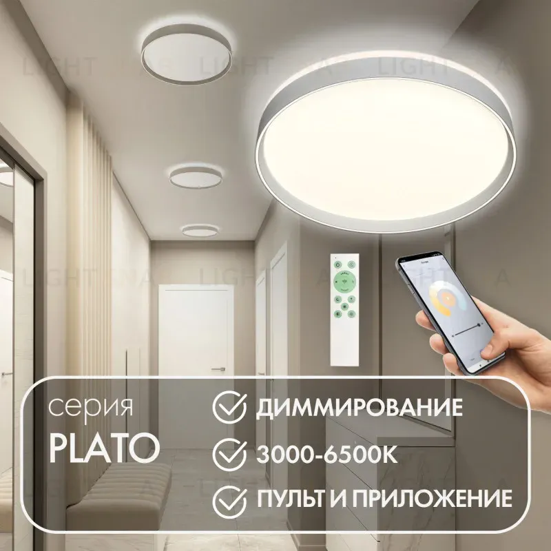Потолочный светильник Denkirs Plato DK6511-WH DK6511-WH