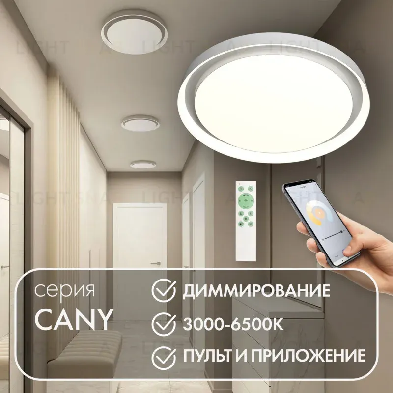 Потолочный светильник Denkirs Cany DK6516-WH DK6516-WH