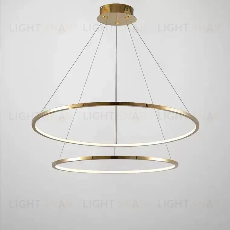 Подвесная люстра iLedex Axis 10112P/2-39W-3000K (6/4) BR 10112P/2-39W-3000K (6/4) BR
