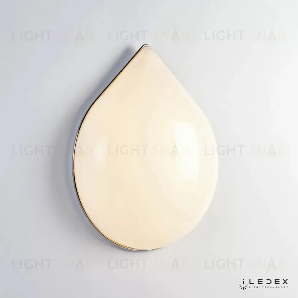 Настенный светильник iLedex Omega 6008W-18W-3000K WH-GL 6008W-18W-3000K WH-GL