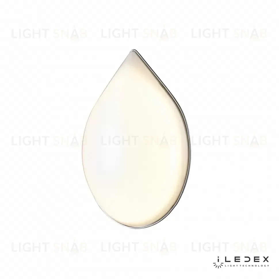 Настенный светильник iLedex Omega 6008W-18W-3000K WH-GL 6008W-18W-3000K WH-GL