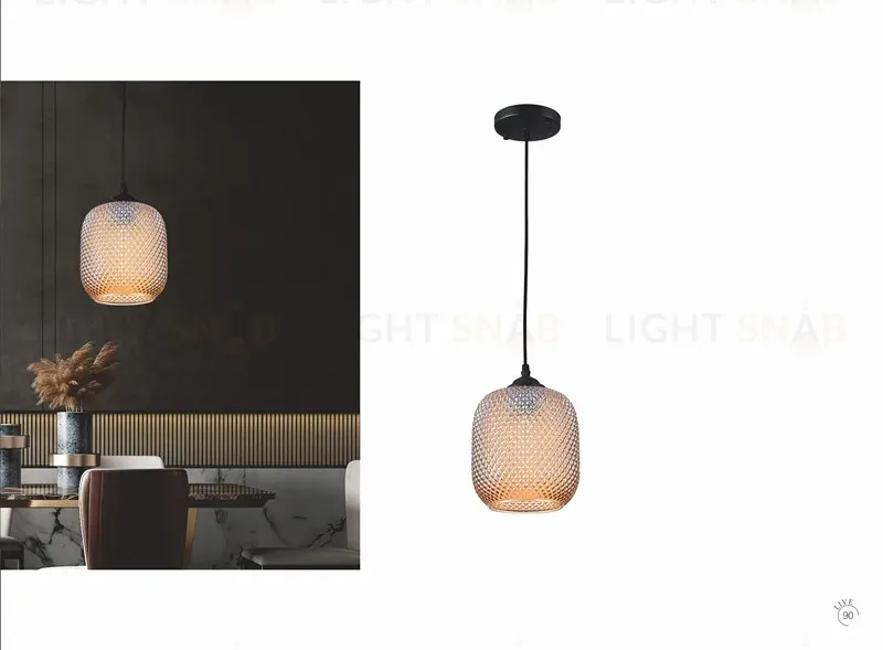 Подвесной светильник iLamp Rich 8105P BK-AM 8105P BK-AM