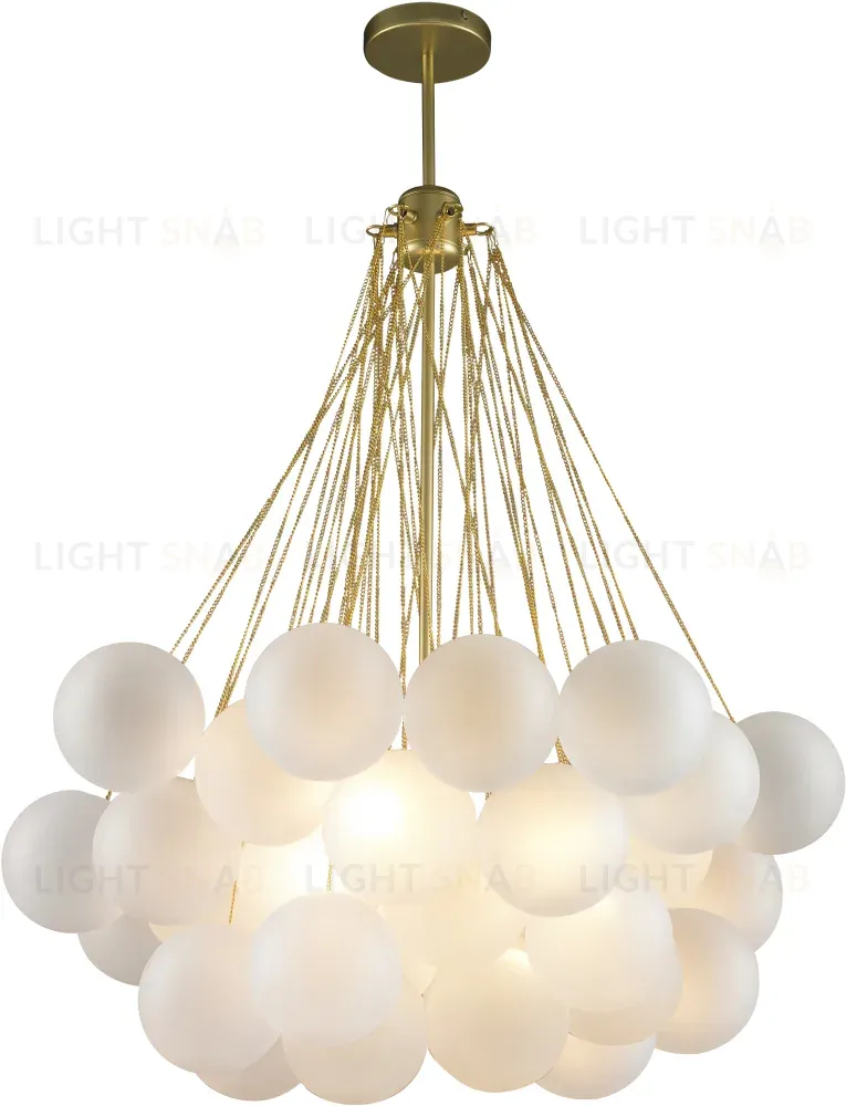 Подвесная люстра iLamp Globe 10099P/3-D800 GL-WH 10099P/3-D800 GL-WH