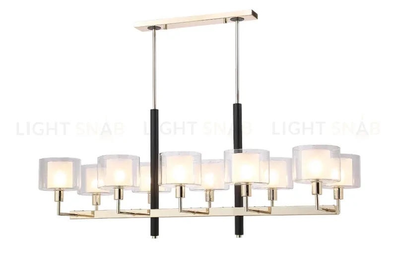 Люстра на штанге Crystal Lux MAESTRO SP-PL10 L1100 GOLD MAESTRO SP-PL10 L1100 GOLD