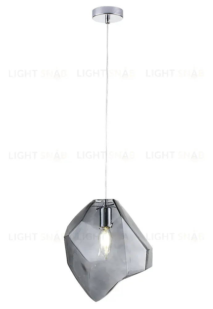 Подвесной светильник Crystal Lux NUESTRO SP1 CHROME/SMOKE NUESTRO SP1 CHROME/SMOKE