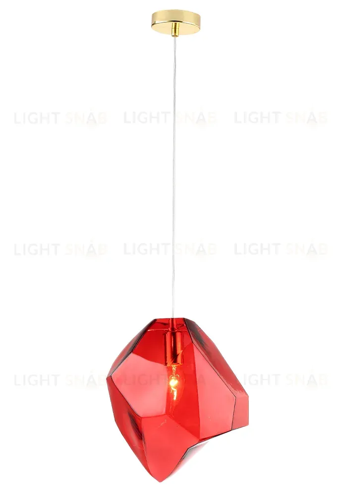 Подвесной светильник Crystal Lux NUESTRO SP1 GOLD/RED NUESTRO SP1 GOLD/RED