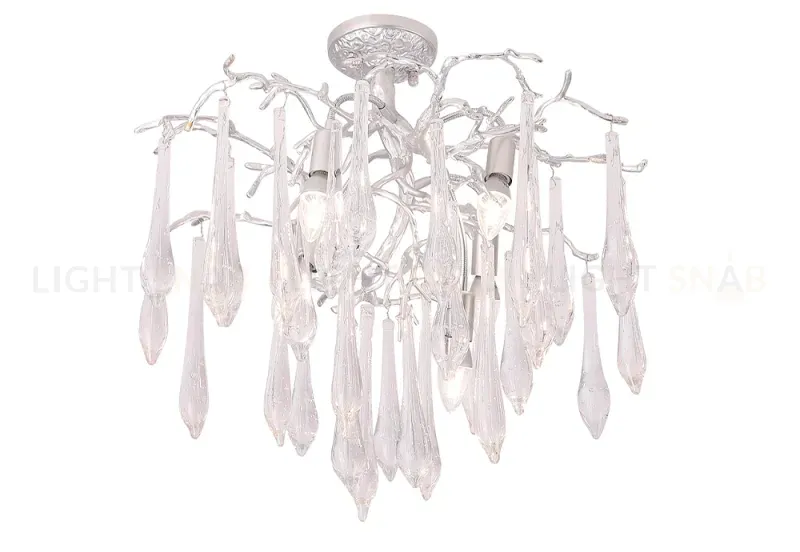 Потолочная люстра Crystal Lux REINA PL5 D600 SILVER PATINA REINA PL5 D600 SILVER PATINA