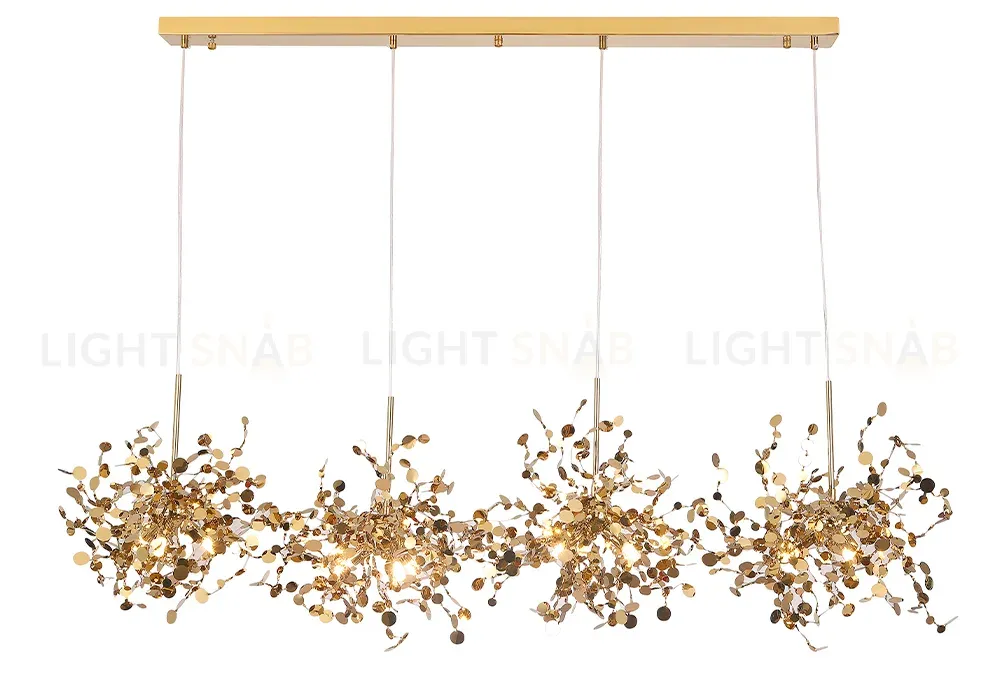 Подвесная люстра Crystal Lux GARDEN SP3х4 L1600 GOLD GARDEN SP3х4 L1600 GOLD