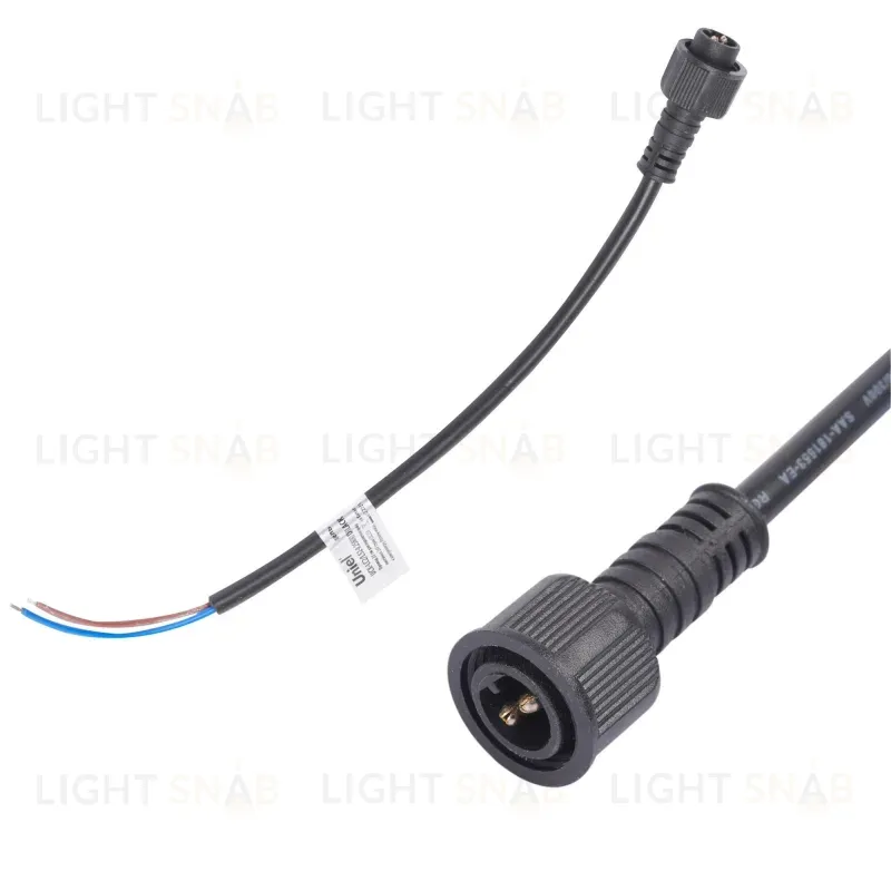 Провод для подключения в линию прожекторов Uniel UCX-LD2/L52-0.25M/M7 DC24V BLACK UL-00009503 UCX-LD2/L52-0.25M/M7 DC24V BLACK