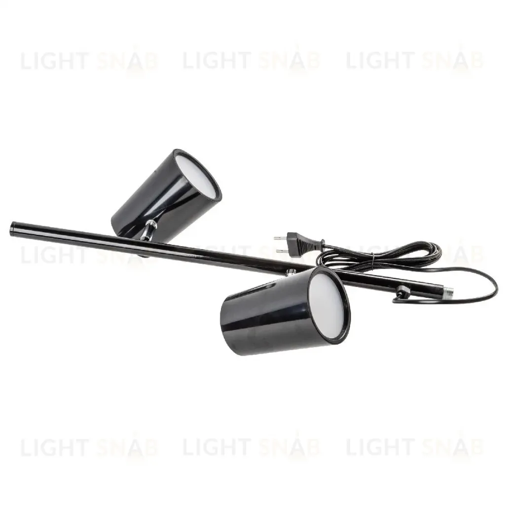 Торшер Uniel ULM-T600 2х6W/4500K/DIM BLACK UL-00010174 ULM-T600 2х6W/4500K/DIM BLACK