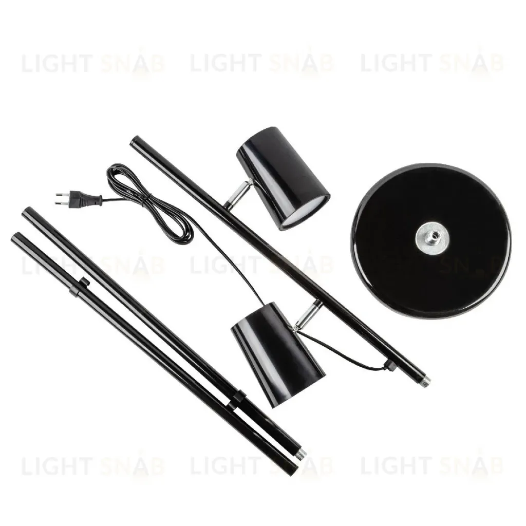 Торшер Uniel ULM-T600 2х6W/4500K/DIM BLACK UL-00010174 ULM-T600 2х6W/4500K/DIM BLACK
