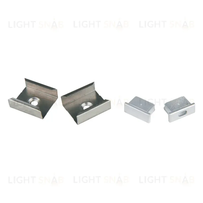 Комплект заглушек и скоб Uniel UFE-N02 SILVER A POLYBAG UL-00000622 UFE-N02 SILVER A POLYBAG