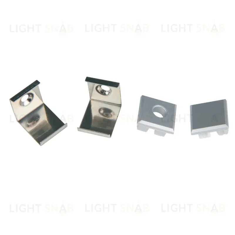 Комплект заглушек и скоб Uniel UFE-N05 SILVER A POLYBAG UL-00000625 UFE-N05 SILVER A POLYBAG