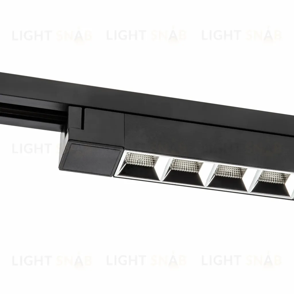 Трековый светодиодный светильник Volpe ULB-Q282 20W/4000K BLACK UL-00010122 ULB-Q282 20W/4000K BLACK