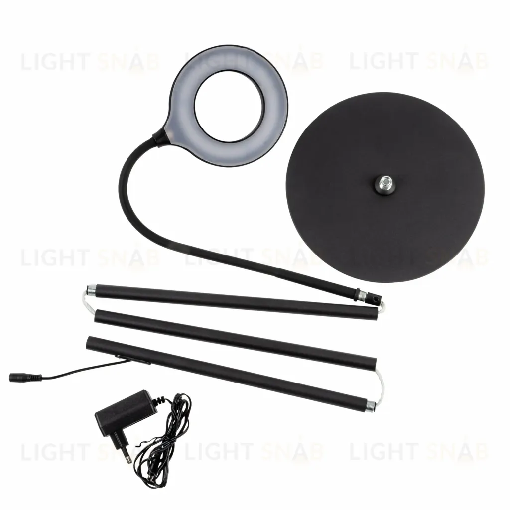Торшер Uniel ULM-T610 7W/4500K/DIM BLACK UL-00010177 ULM-T610 7W/4500K/DIM BLACK