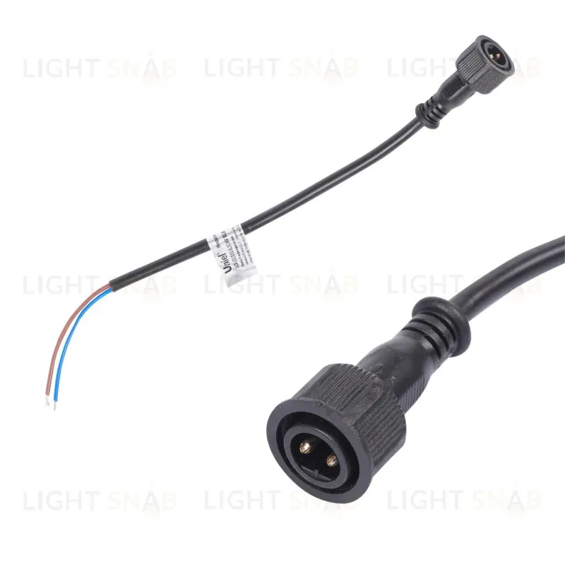 Провод для подключения в линию прожекторов Uniel UCX-LC2/L52-0.25M/M7 DC24V BLACK UL-00009502 UCX-LC2/L52-0.25M/M7 DC24V BLACK