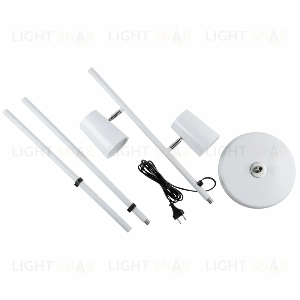 Торшер Uniel ULM-T600 2х6W/4500K/DIM WHITE UL-00010175 ULM-T600 2х6W/4500K/DIM WHITE