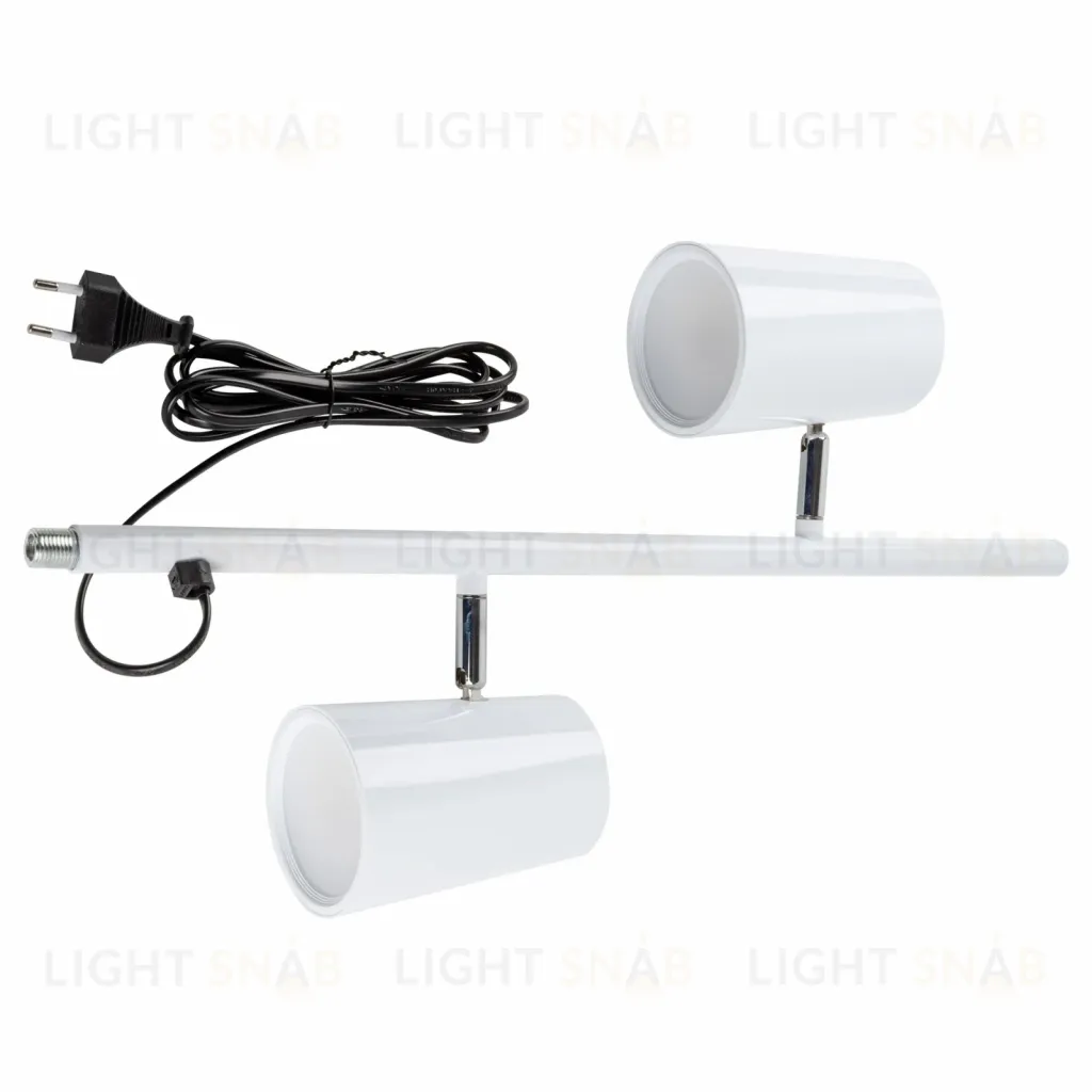 Торшер Uniel ULM-T600 2х6W/4500K/DIM WHITE UL-00010175 ULM-T600 2х6W/4500K/DIM WHITE