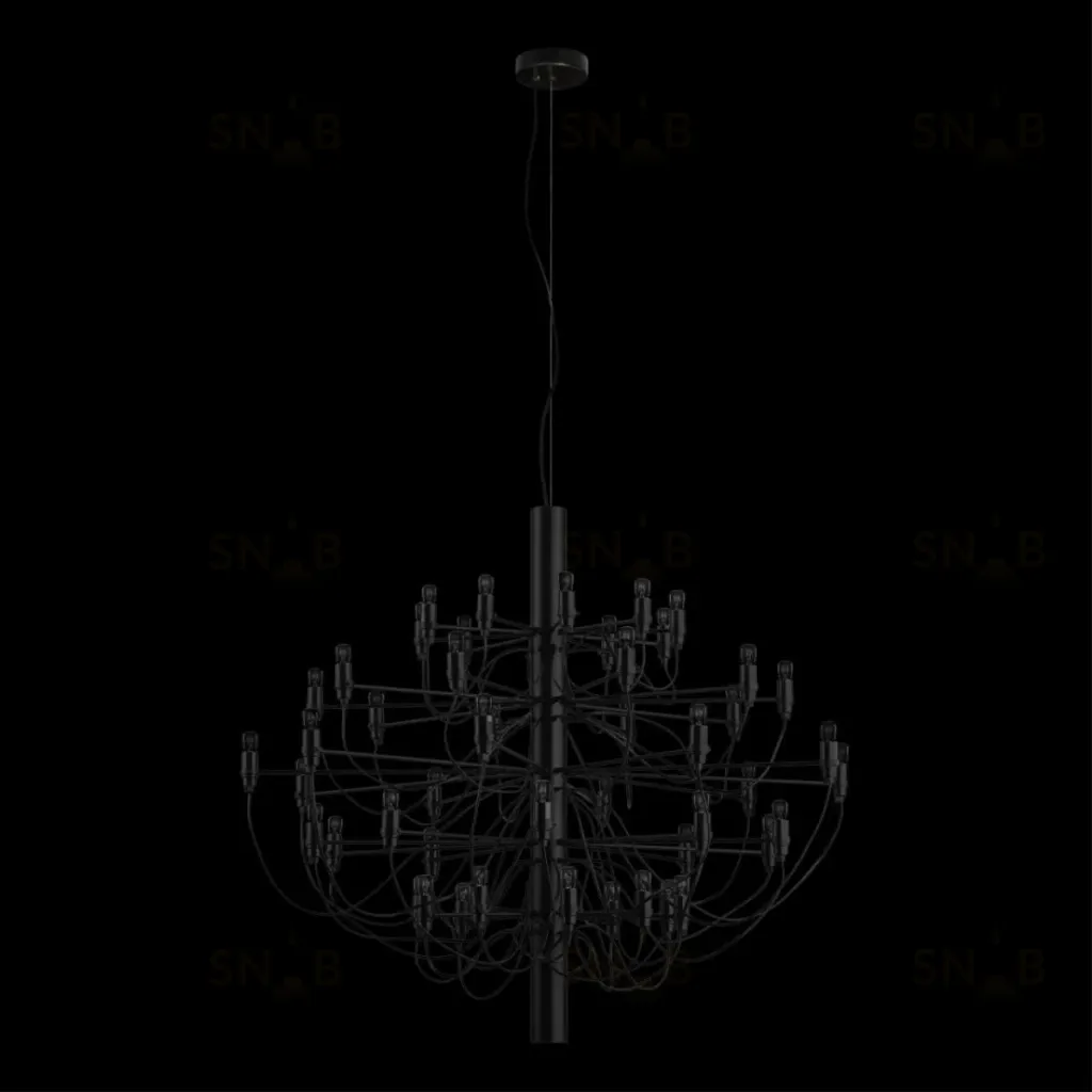 Подвесная люстра Loft IT Gino 10196/1000 Black 10196/1000 Black