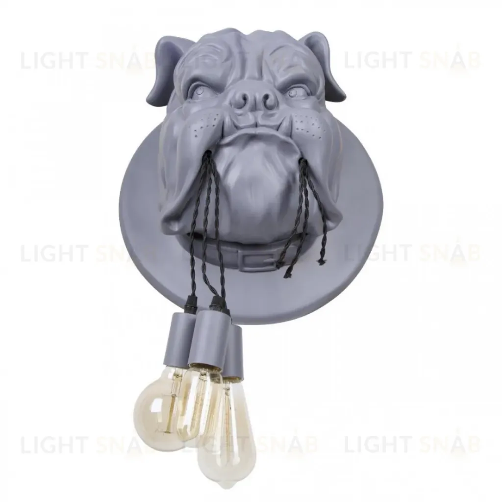 Настенный светильник Loft IT Bulldog 10177 Grey 10177 Grey