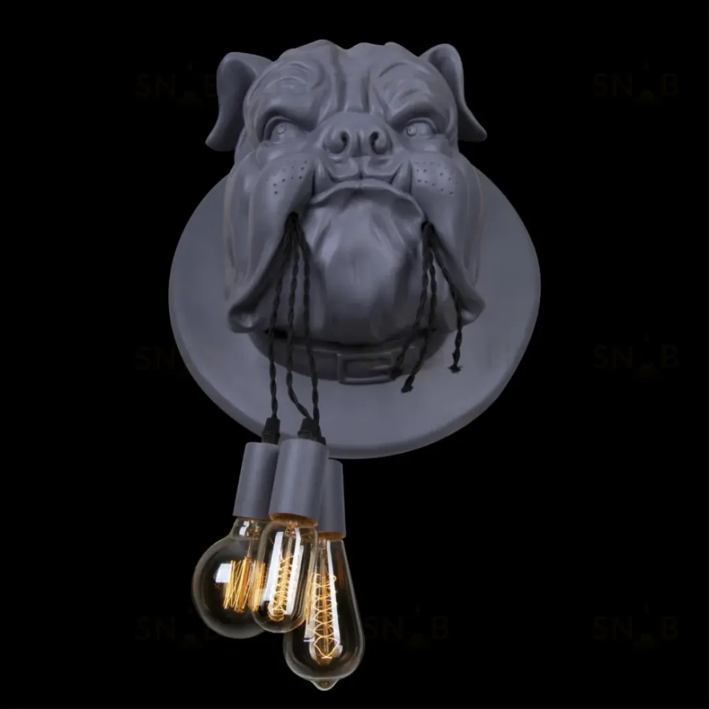 Настенный светильник Loft IT Bulldog 10177 Grey 10177 Grey
