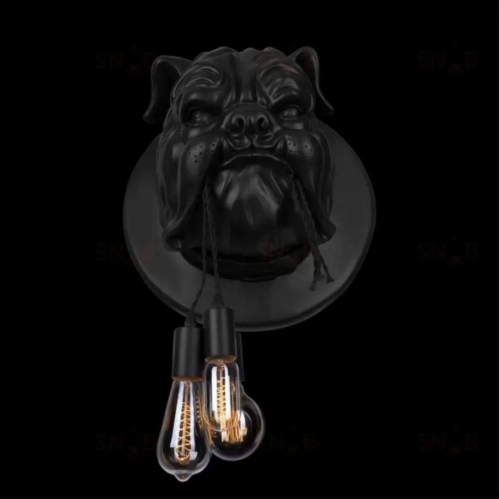 Настенный светильник Loft IT Bulldog 10177 Black 10177 Black
