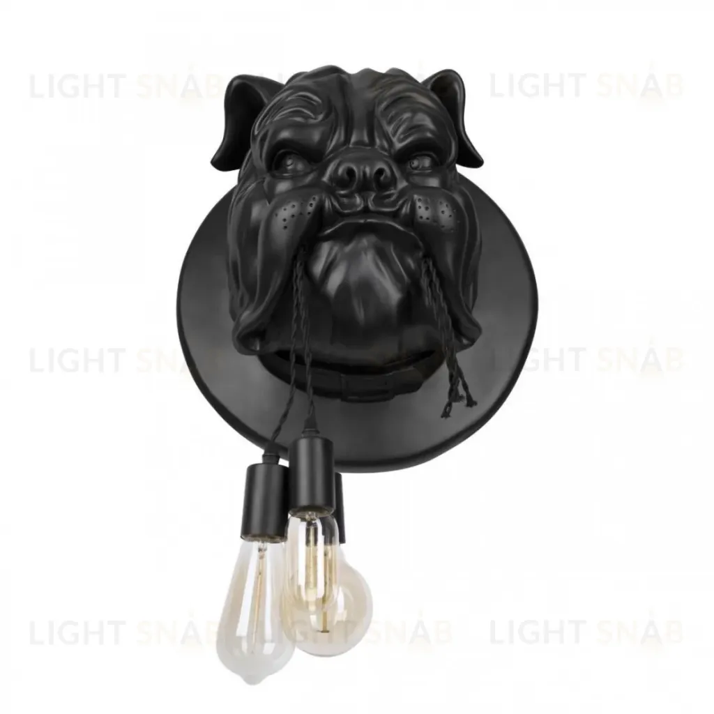 Настенный светильник Loft IT Bulldog 10177 Black 10177 Black