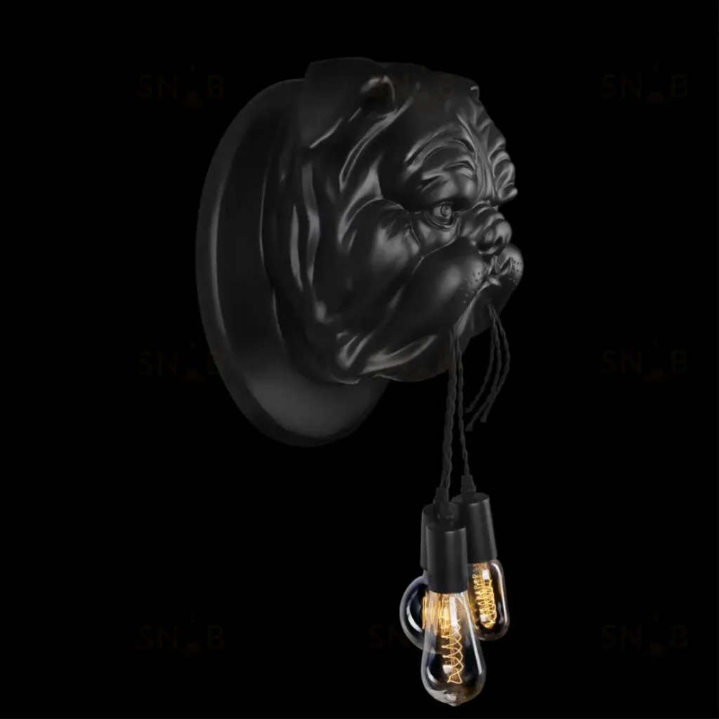Настенный светильник Loft IT Bulldog 10177 Black 10177 Black