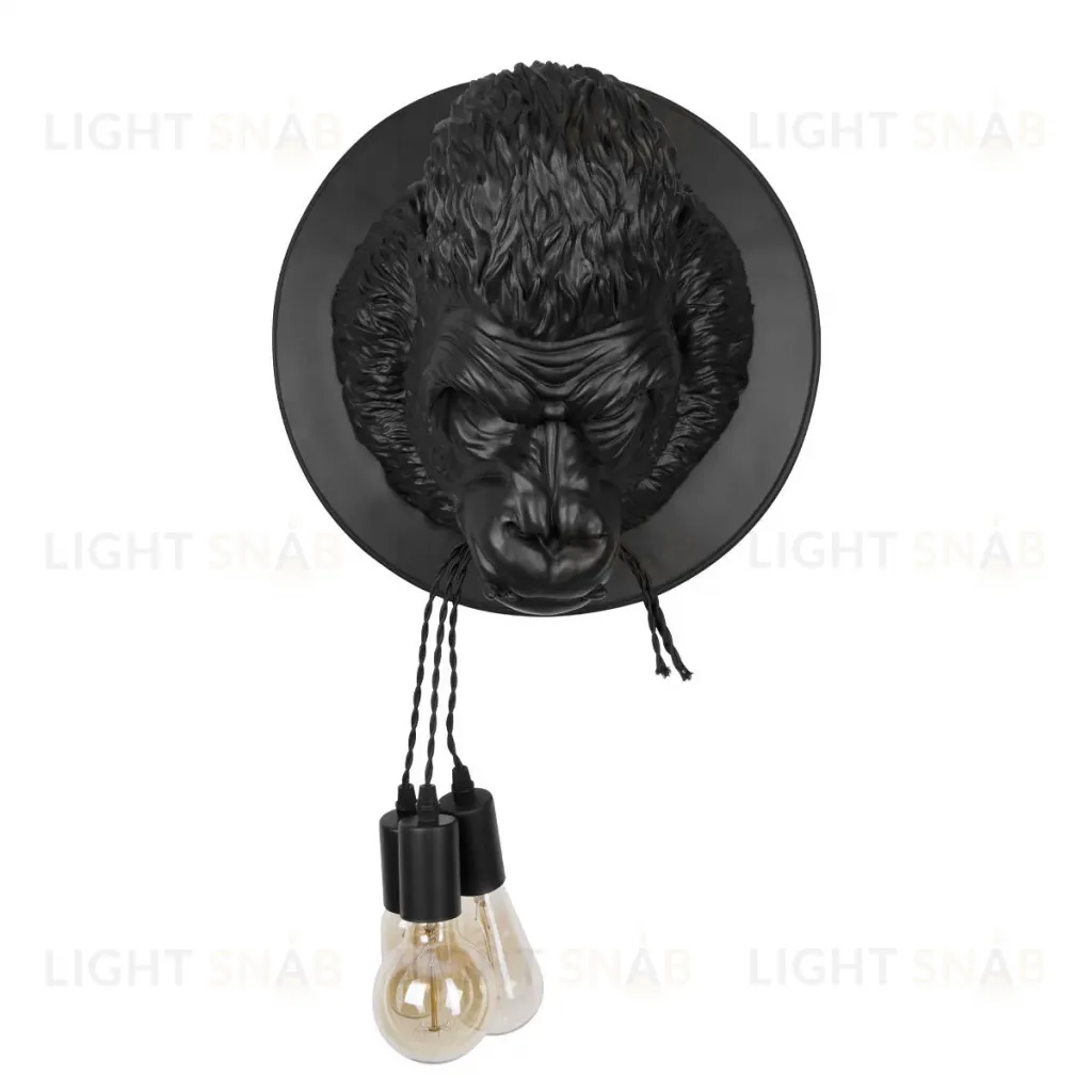 Настенный светильник Loft IT Gorilla 10178 Black 10178 Black