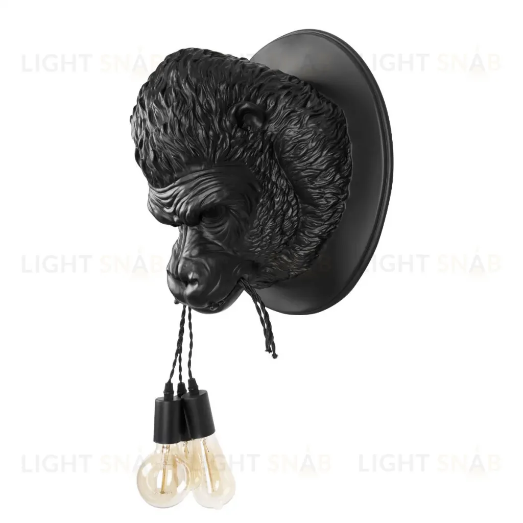 Настенный светильник Loft IT Gorilla 10178 Black 10178 Black