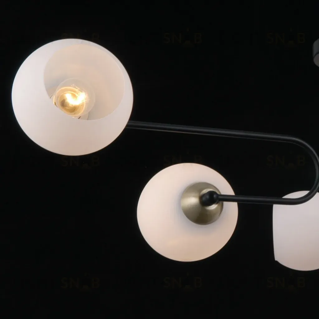 Люстра на штанге Illumico IL0249-6CSQ-79 BK AB IL0249-6CSQ-79 BK AB