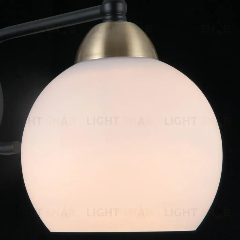 Люстра на штанге Illumico IL0249-6CSQ-79 BK AB IL0249-6CSQ-79 BK AB