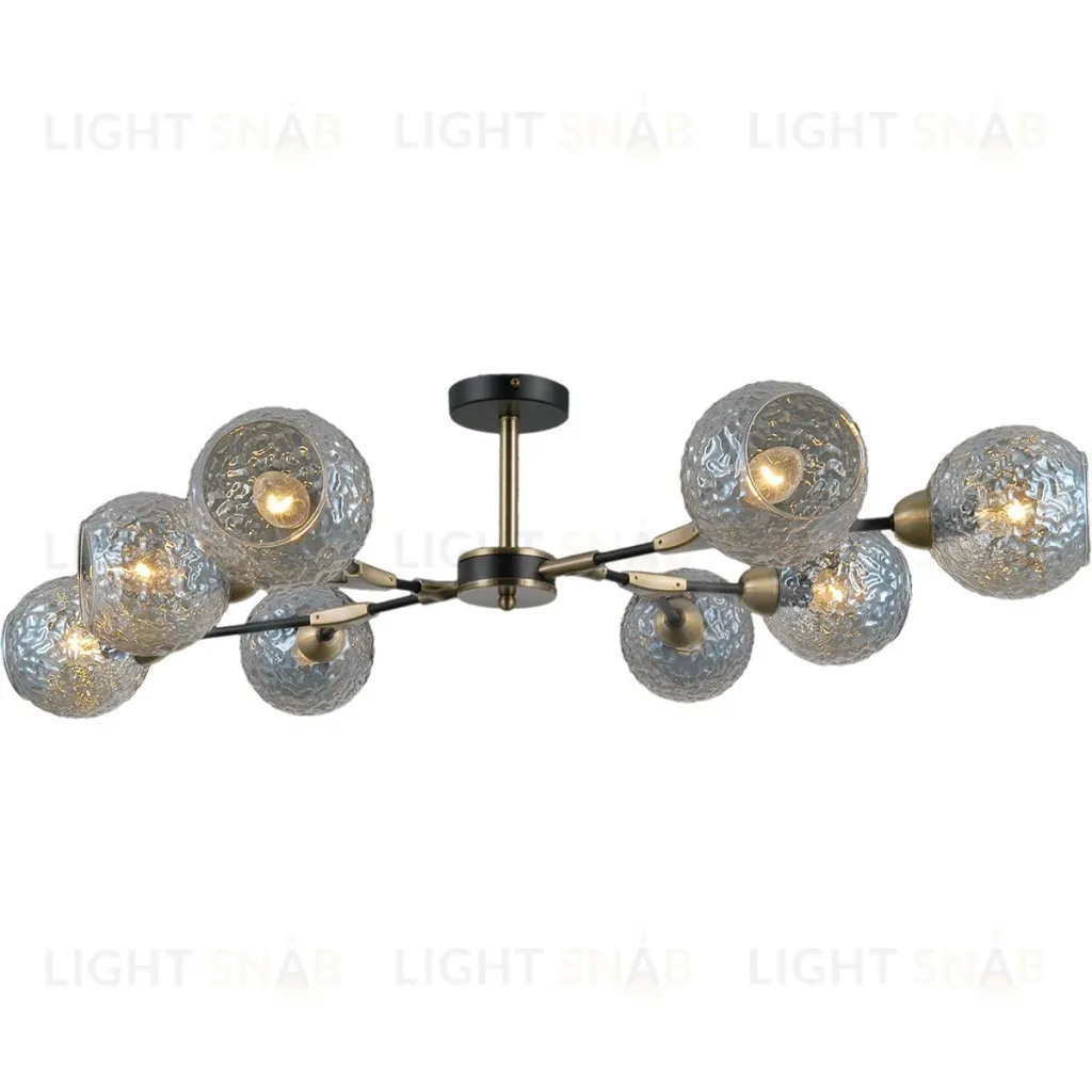 Люстра на штанге Illumico IL0253-8CSQ-79 BK AB IL0253-8CSQ-79 BK AB