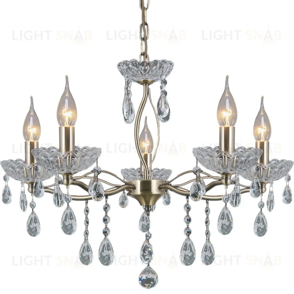Подвесная люстра Illumico IL0265-5PSQ-39 AB IL0265-5PSQ-39 AB
