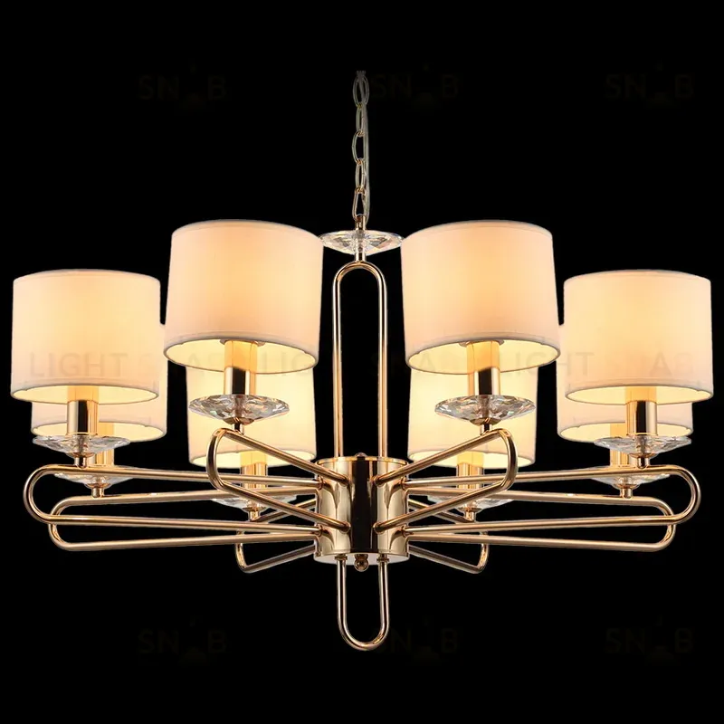 Подвесная люстра Illumico IL6196-8P-17 GD IL6196-8P-17 GD