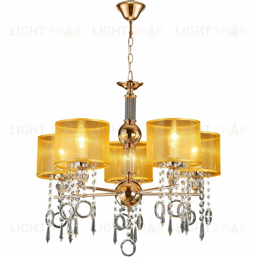 Подвесная люстра Illumico IL6219-5P-27 GD IL6219-5P-27 GD