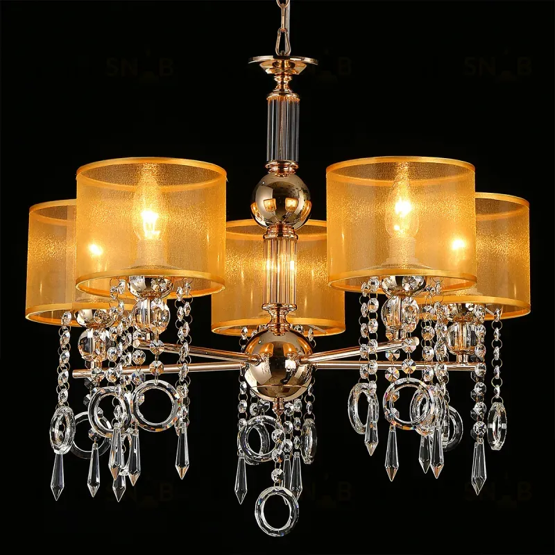 Подвесная люстра Illumico IL6219-5P-27 GD IL6219-5P-27 GD