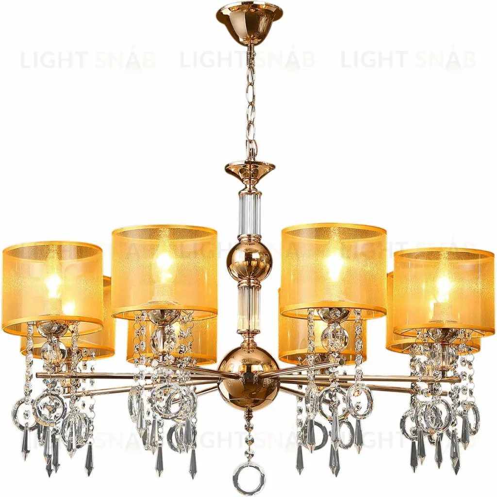 Подвесная люстра Illumico IL6219-8P-27 GD IL6219-8P-27 GD