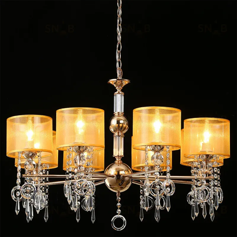 Подвесная люстра Illumico IL6219-8P-27 GD IL6219-8P-27 GD