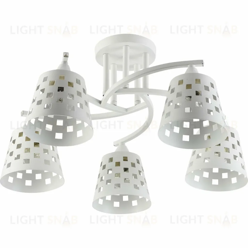 Люстра на штанге Reluce 01384-0.3-05 WH+CR 01384-0.3-05 WH+CR