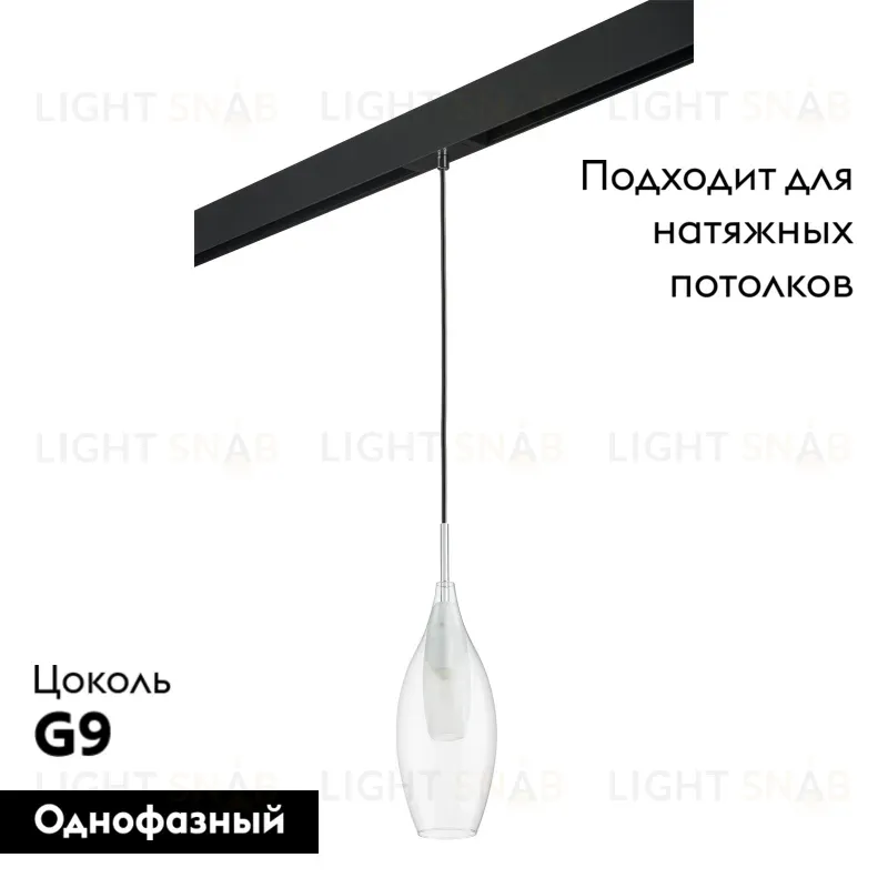 Трековый светильник Lightstar Pentola PRO803021 (803021+595007) PRO803021