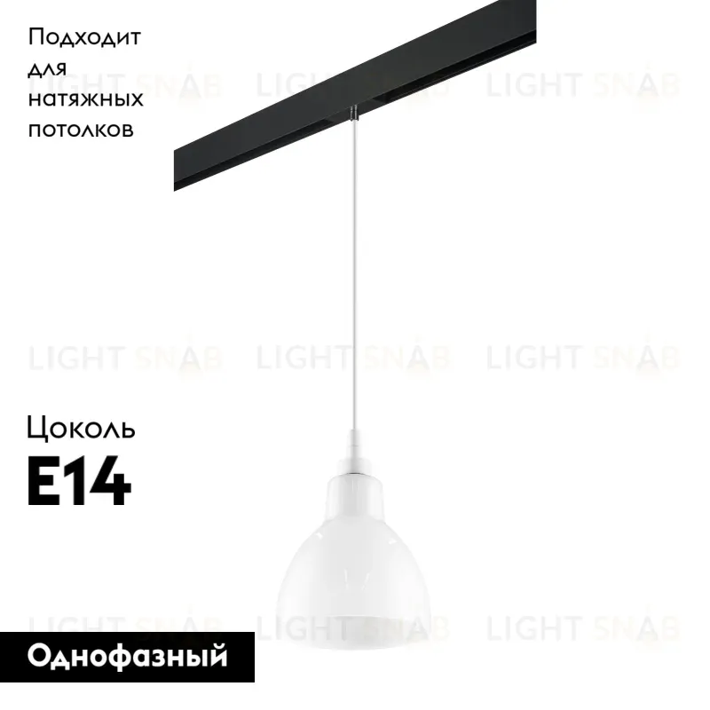 Трековый светильник Lightstar Loft PRO865016 (865016+595007) PRO865016