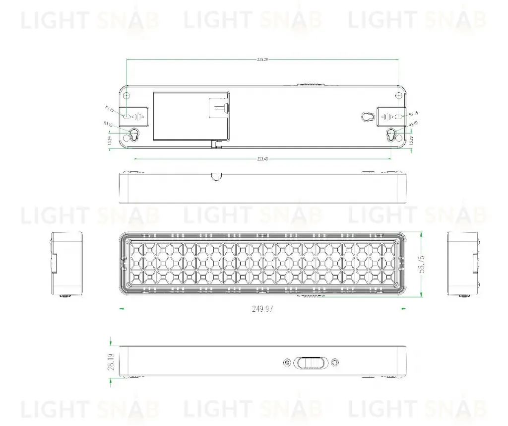Аварийный светильник Эра DBA-103-0-20 Б0044396 Б0044396