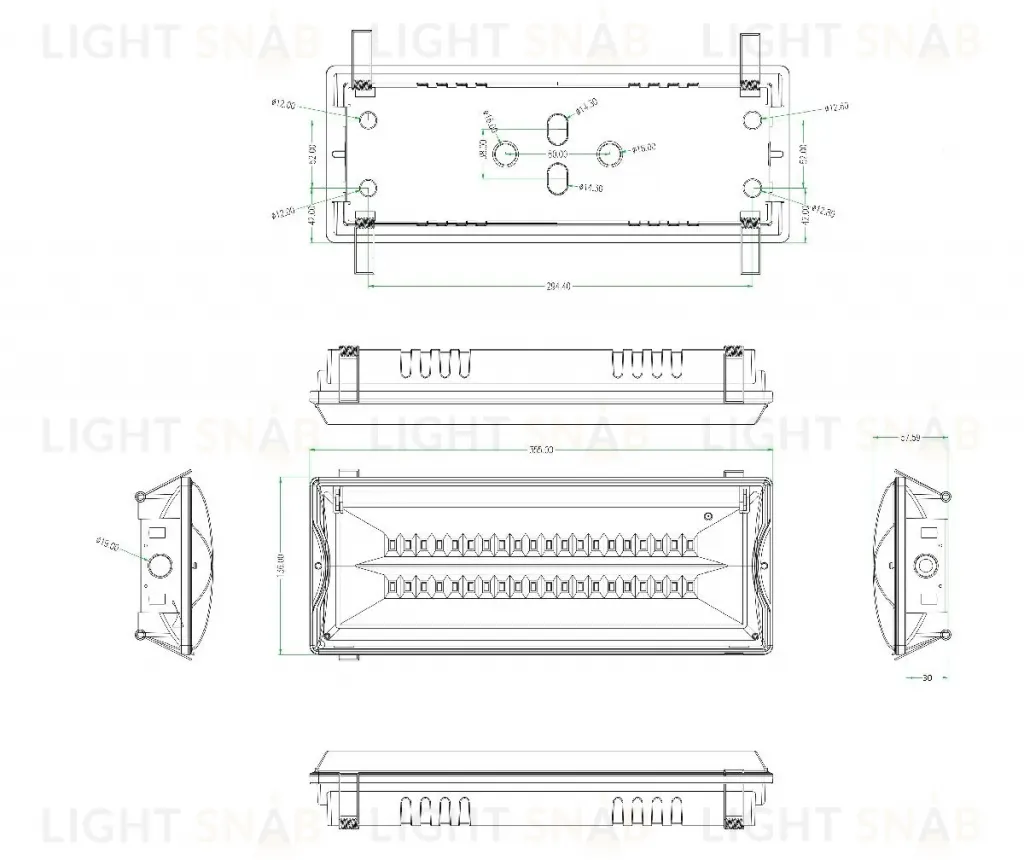 Аварийный светильник Эра DPA-301-0-65 Б0044405 Б0044405