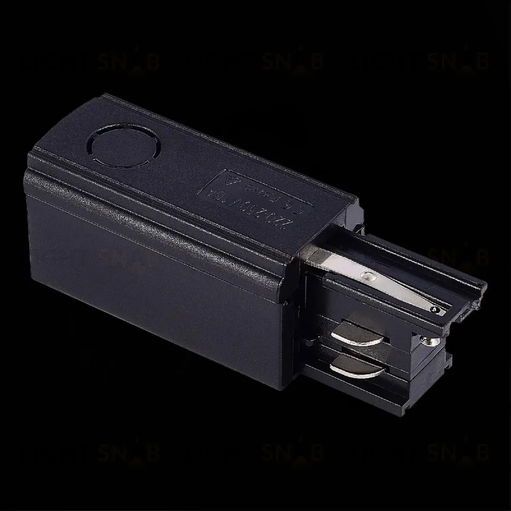 Левый токоподвод для трехфазного шинопровода ST Luce Trace ST030.409.10L ST030.409.10L