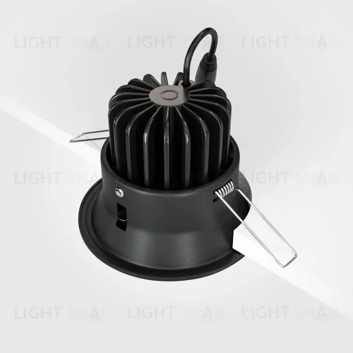 Встраиваемый светильник Maytoni Yin DL031-L12W4K-D-B DL031-L12W4K-D-B